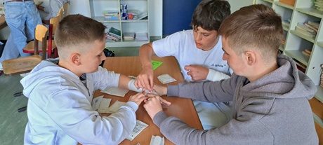 Schüler beim Verband anlegen