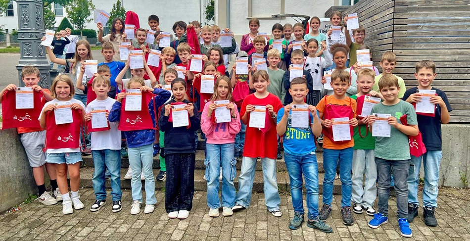 50 Schülerinnen und Schüler zeigen ihr Deutsches Sportabzeichen 2025